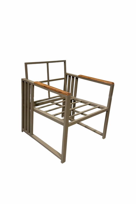 Hanah Home Fatsa Conjunto de Jardín Beige 2+1+1